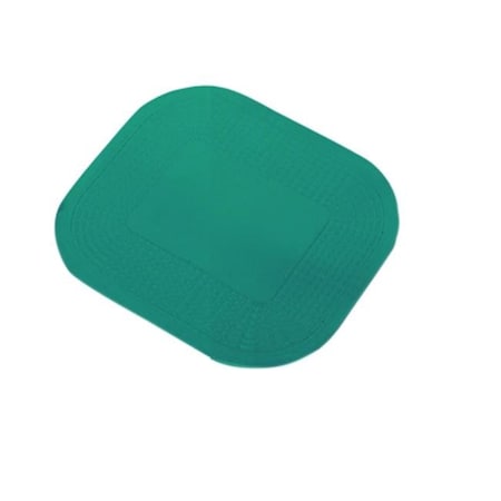 Fabrication Enterprises Fabrication Enterprises 50-1590G 7.25 x 10 in. Dycem Non-Slip Rectangular Pad; Forest Green 50-1590G